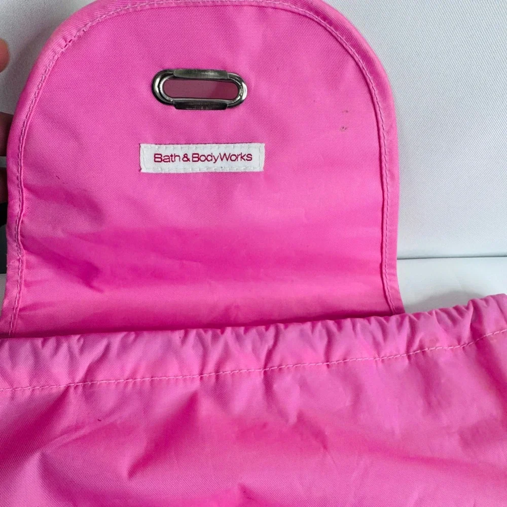 American Girl Victoria Secrets Pink Mesh Drawstring‎ Backpack